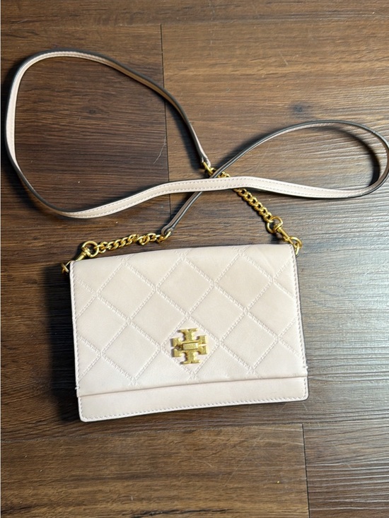 Handbags - Tory Burch Georgia Turn Lock Mini Leather Crossbody Bag